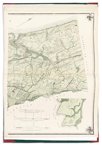 (NEW YORK CITY.) Egbert Viele; and Eugene Quackenbush. Topographical Atlas of the City of New York